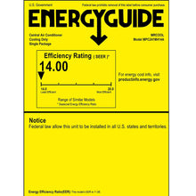Load image into Gallery viewer, 2 Ton 14 SEER MRCOOL Signature Air Conditioner Package Unit - Multiposition