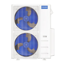 Load image into Gallery viewer, MRCOOL DIY Hybrid Central Split System 2-Zone 48K BTU Condenser with 36K Ducted Air Handler and 9K Wall Mounted Air Handler