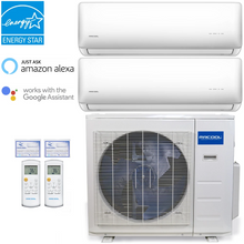 Load image into Gallery viewer, MRCOOL Dual Zone Olympus 18,000 BTU Mini Split w/ Heat Pump