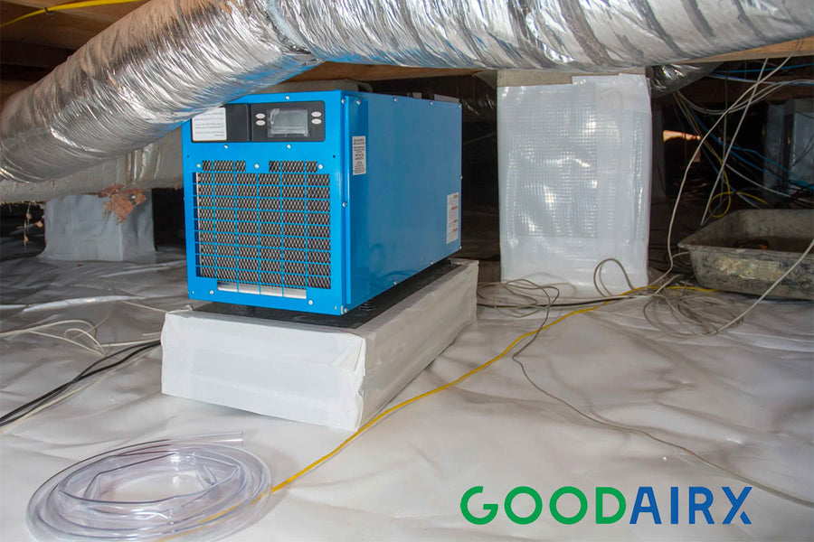 Choosing a Dehumidifier for crawl spaces and basements