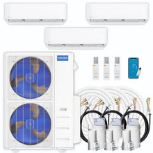 Load image into Gallery viewer, MRCOOL DIY 5th Gen Multi-Zone 3-Zone 48,000 BTU 22 SEER2 (6K + 9K + 9K) Ductless Mini-Split Air Conditioner and Heat Pump
