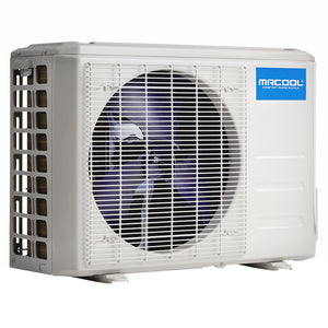 9k BTU 20.8 SEER2 MRCOOL Advantage Ductless Heat Pump Condenser with 16 ft Install Kit - 230v