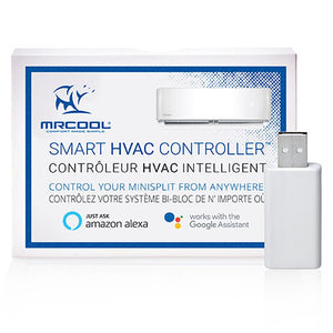 9k BTU MRCOOL Advantage Ductless Wall Mounted Air Handler with WiFi Smart Kit - 115v - R454B