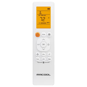 9k BTU MRCOOL Advantage Ductless Wall Mounted Air Handler with WiFi Smart Kit - 115v - R454B