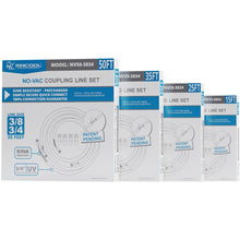Load image into Gallery viewer, 3/8" x 3/4" MRCOOL No-Vac Quick Connect Pre-Charged Line Set for Universal Split System
