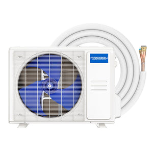 9k BTU 23.6 SEER2 MRCOOL DIY Ductless Heat Pump Split System 5th Generation - with 25 ft Line Set & 1 Year Labor Warranty