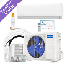 Load image into Gallery viewer, 9k BTU 20.2 SEER2 MRCOOL Easy Pro Ductless Heat Pump Split System 5th Generation - DIY Mini Split with 1 YR Labor Warranty
