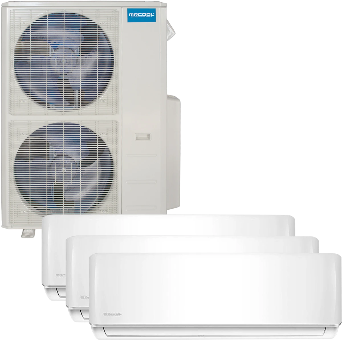 MRCOOL Three Zone Olympus 48,000 BTU Mini Split w/Heat Pump – Good AirX